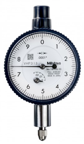 Picture of Mitutoyo 1802S-10 Dial Indicator, .0001-.025", Lug Back