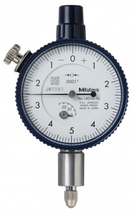 Picture of Mitutoyo 1803Sb-10 Dial Indicator, .0001, .025 In, 3/8, Fb