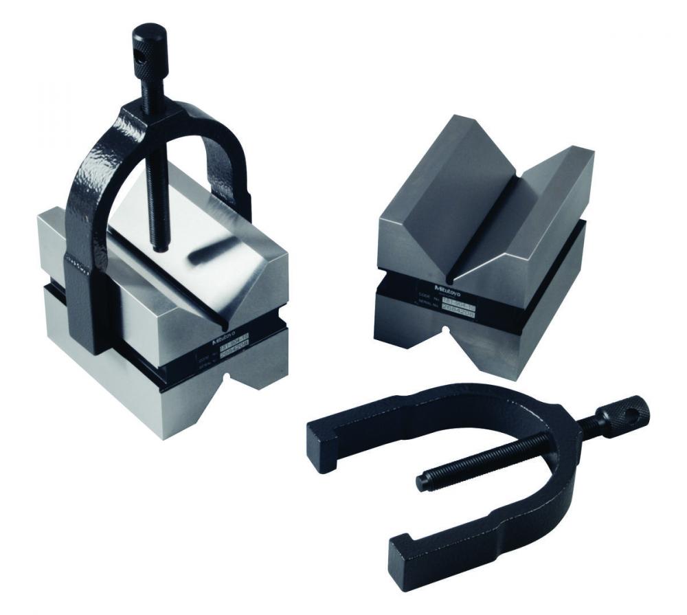 Picture of Mitutoyo 181-904-10 2 In Maximum Workpiece Diameter Magnetic V-Block Set