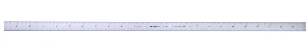Picture of Mitutoyo 182-262 Steel Rule, 24 Inch, 16R, Graduation (1/32, 1/64, 1/50, 1/100), Width 3/4 Inch
