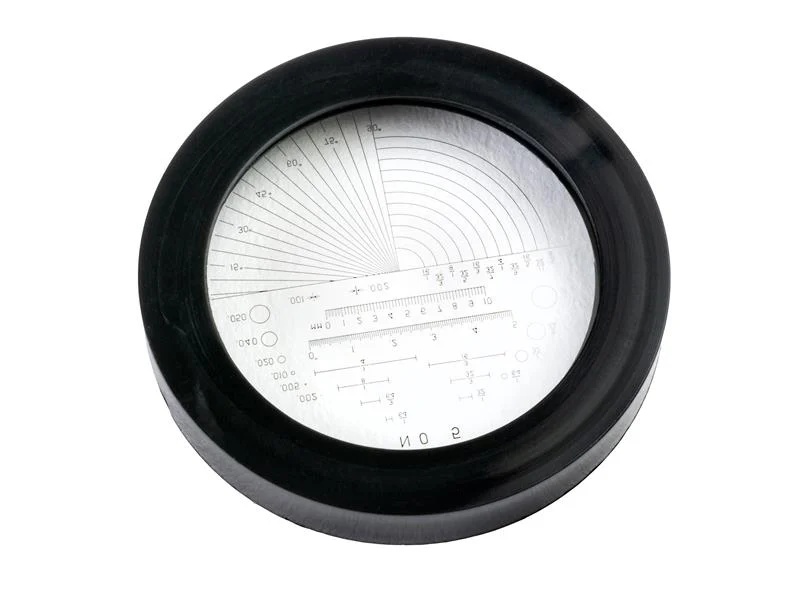 Picture of Mitutoyo 183-106 Reticle #5 for Pocket Comparator
