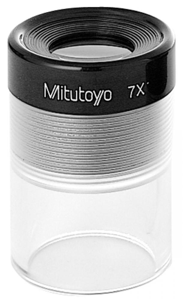 Picture of Mitutoyo 183-301 7X Magnification Clear Loupe magnifier, removable drawtube