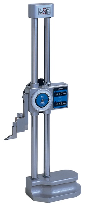 Picture of Mitutoyo 192-150 0-12 In, .001 In, Dial Height Gage, With Dual Digit Counters, With Carbide Tipped Scriber