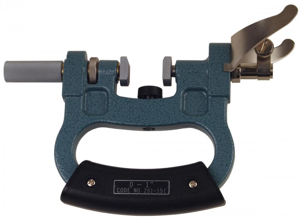 Picture of Mitutoyo 201-151 0-1 In Dial Snap Gage, 3/8 In Stem Dia., Indicator Not Included