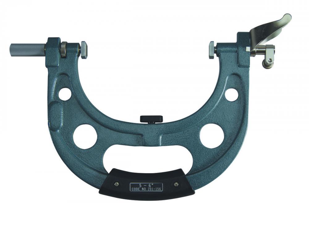 Picture of Mitutoyo 201-156 5-6 In Dial Snap Gage, 3/8 In Stem Dia., Indicator Not Included