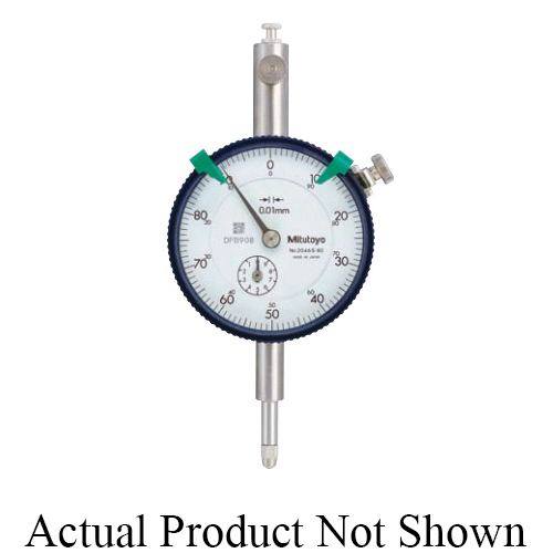 Picture of Mitutoyo 2046Sb-80 Special Dial Indicator, +/-.015mm Accuracy, 5.0N Or Less Force