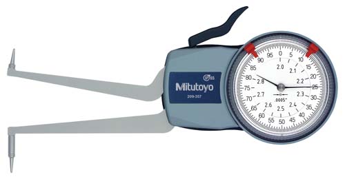 Picture of Mitutoyo 209-357 Dial Caliper Gage 2.0-2.8" 603908536628