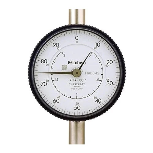 Picture of Mitutoyo 2424S-19 Dial Indicator, .001, 2 In, 3/8, Lb