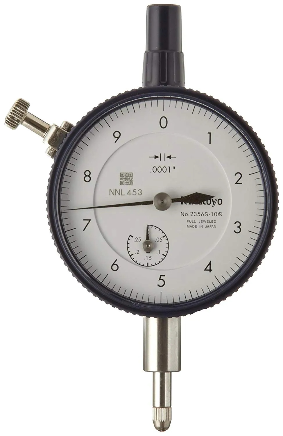 Picture of Mitutoyo 2507Sb Dial Indicator, .0005, .125 In, 3/8, Fb
