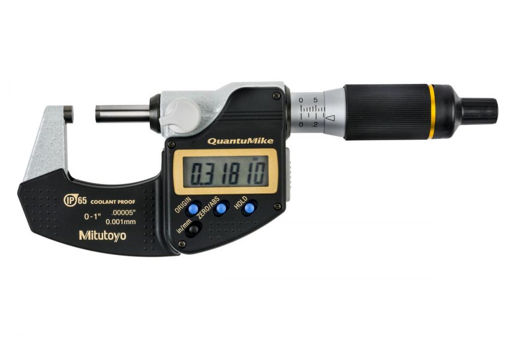 Picture of Mitutoyo 293-233-30 Dig Mic, Qnt, I/M 0-1 In, .00005 In, O