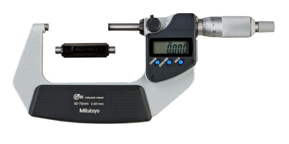 Picture of Mitutoyo 293-231-30 Dig Mic, 50-75mm, .001mm, O, Rs