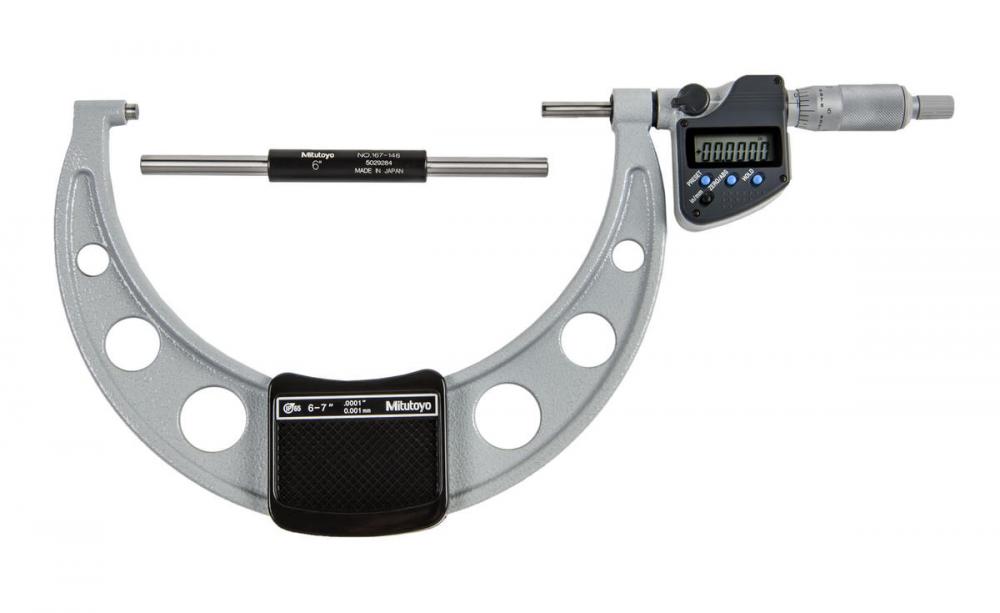 Picture of Mitutoyo 340-351-30 Dig Mic, I/M 6-7 In, .0001 , Rs