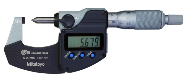 Picture of Mitutoyo 342-271-30 Micrometer, Crimp Height, 0-20mm, 0.001mm, Ip65
