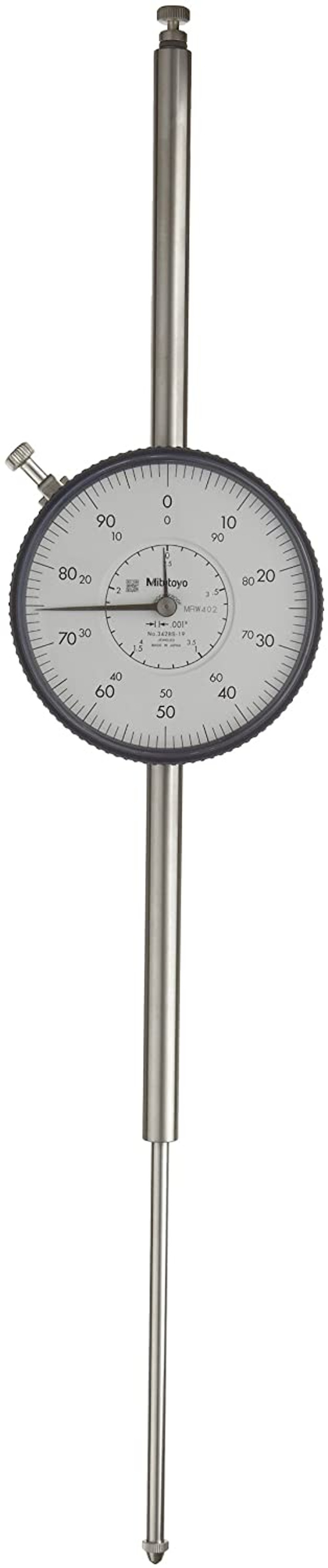 Picture of Mitutoyo 3428S-19 Dial Indicator, .001, 4 In, 3/8, Lb