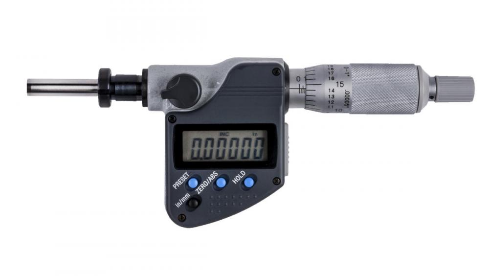 Picture of Mitutoyo 317-351-30 Dig Mic Hd, I/M 1 In,.00005 In,.375 In,Cnut,F,C