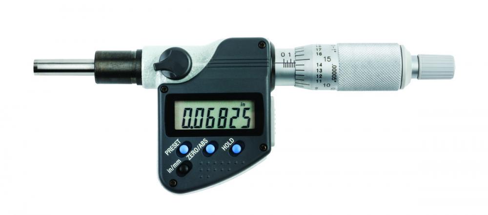 Picture of Mitutoyo 350-361-30 Mic Head, .5" Stem, 1", .00005"/0.001mm, Ip65