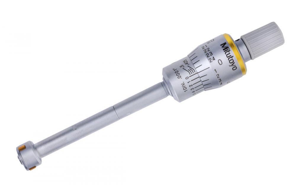 Picture of Mitutoyo 368-263 .425-.5 In, .0001 In, Holtest, Titanium Nitride Coated Contact Points, Ratchet Stop
