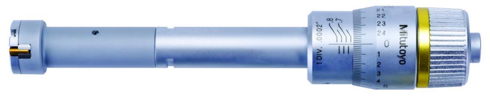 Picture of Mitutoyo 368-265 .65-.8 In, .0002 In, Holtest, Titanium Nitride Coated Contact Points, Ratchet Stop