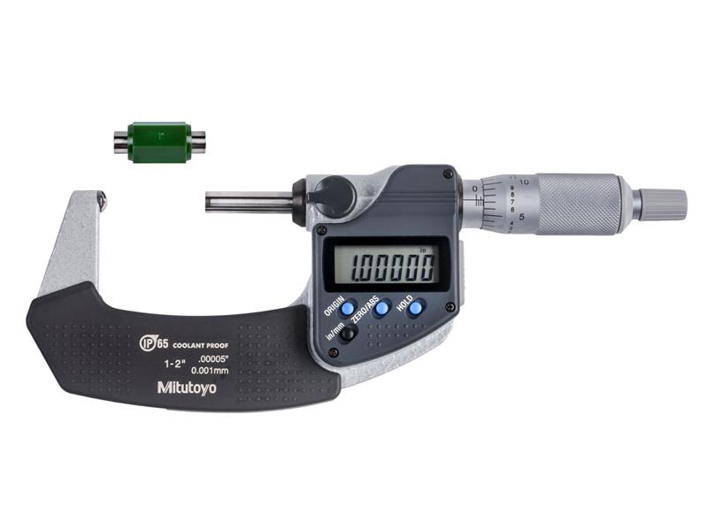 Picture of Mitutoyo 324-352-30 Mic, Spher Face, S-F, 1-2" Ip65