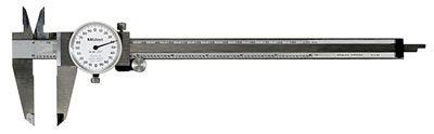 Picture of Mitutoyo 505-731 0-200mm, 0.02mm Dial Caliper, 2mm/Revolution