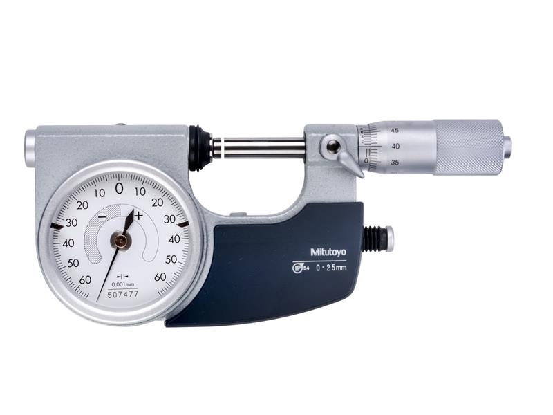 Picture of Mitutoyo 510-121 Indicating Mic 0-25mm 0.001mm