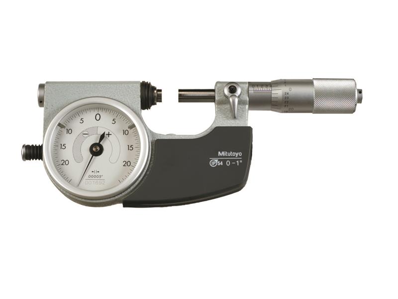 Picture of Mitutoyo 510-151 Indicating Mic, 0-1"