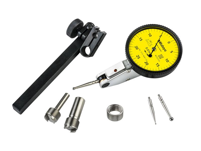 Picture of Mitutoyo 513-424-10T Dial Ti, Standard, 0.5 mm, 0.01mm Grad, Yellow Dial