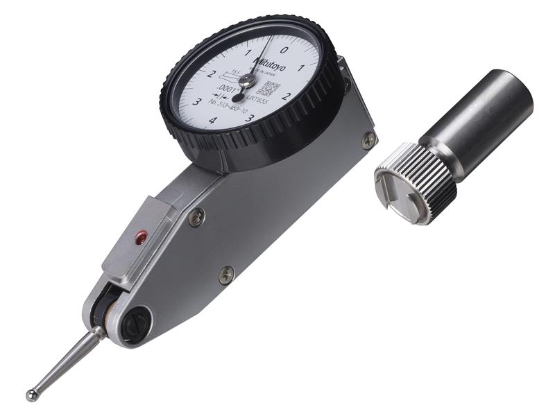 Picture of Mitutoyo 513-463-10E Dial Ti, Basic Set, Standard (Compact), .008 In, .0001 In Grad, White Dial