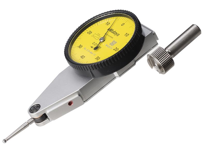 Picture of Mitutoyo 513-484-10E Dial Ti, Basic Set, Horizontal, 0.8 mm, 0.01 mm Grad, Yellow Dial