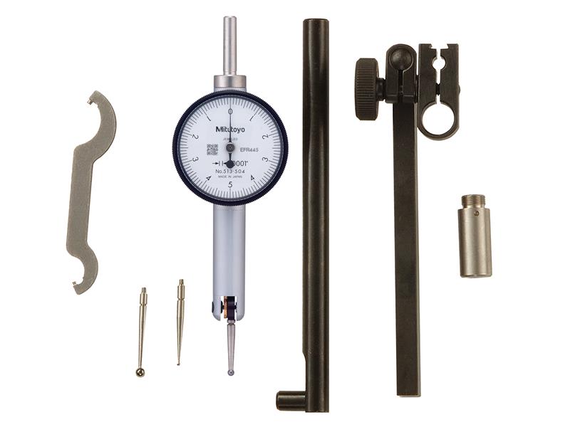 Picture of Mitutoyo 513-504T Dial Tst Ind, .0001 In, .01 In,18.7mm, Fs,P