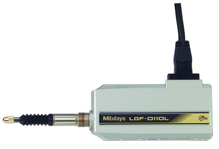 Picture of Mitutoyo 542-181 Linear gage LGF-standard dimensions, robust, 10mm range, .000005in resolution