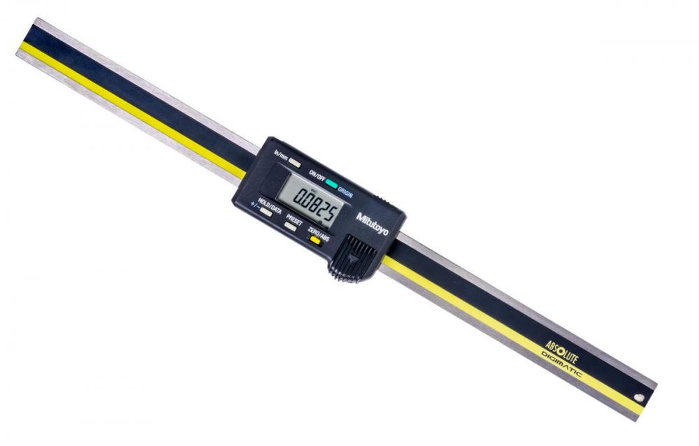 Picture of Mitutoyo 572-472 0-8"/0-200mm, 0.0005"/0.01mm Horizontal Digimatic Scale Unit, multi-function