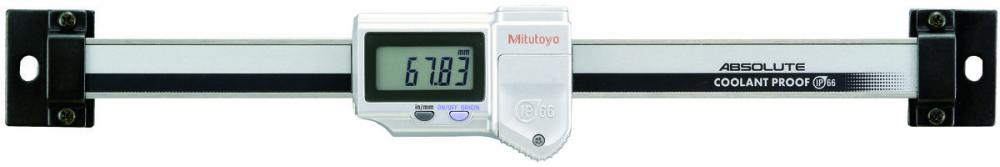 Picture of Mitutoyo 572-614 0-6 In/0-150mm, .0005 In/0.01mm Horizontal Digimatic Scale Unit,IP67