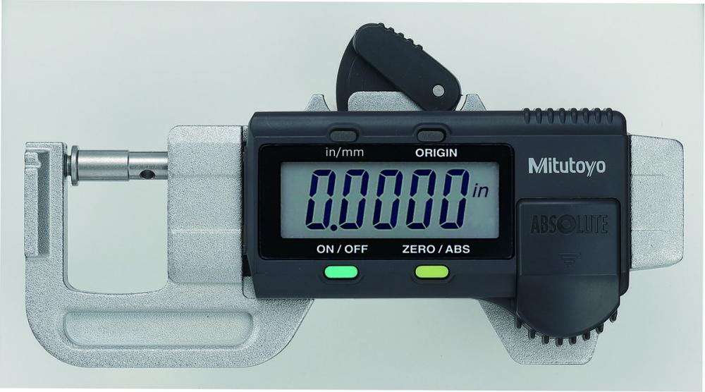 Picture of Mitutoyo 700-118-30 0-.5 In/12.7mm, .0005 In/0.01mm, Quick Mini Digital Thickness Gage, No Output