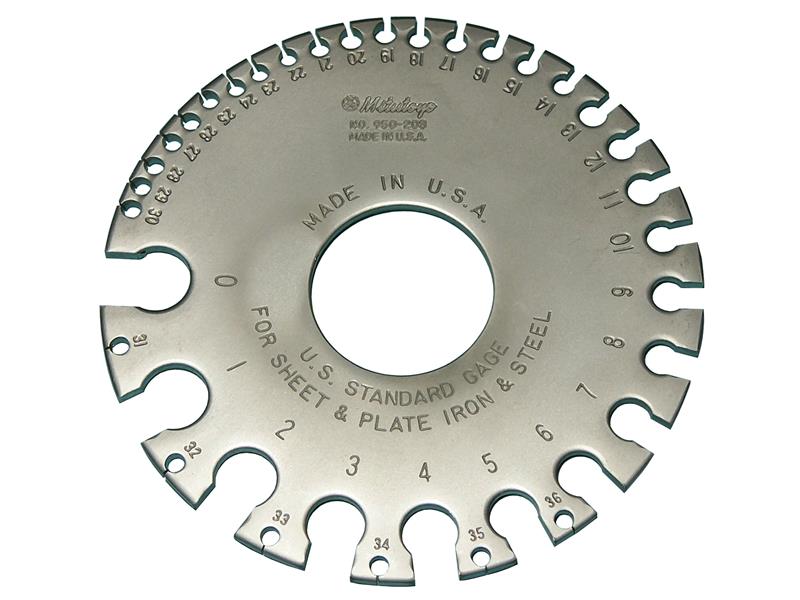 Picture of Mitutoyo 950-203 #0-36 U.S. Standard Wire Gage