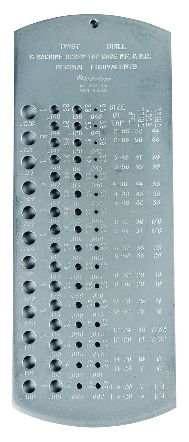 Picture of Mitutoyo 950-204 Tap-Drill Gage