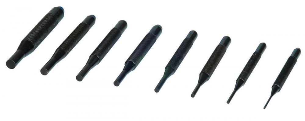 Picture of Mitutoyo 985-119 4 In Drive Pin Punch Set, 8 Pieces (1/16, 3/32, 1/8, 5/32, 3/16, 7/32, 1/4, 5/16)
