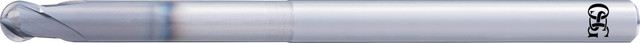 Picture of OSG 3056149 .5mm 2Fl Ball Nose .4mm Loc .45mm Oal