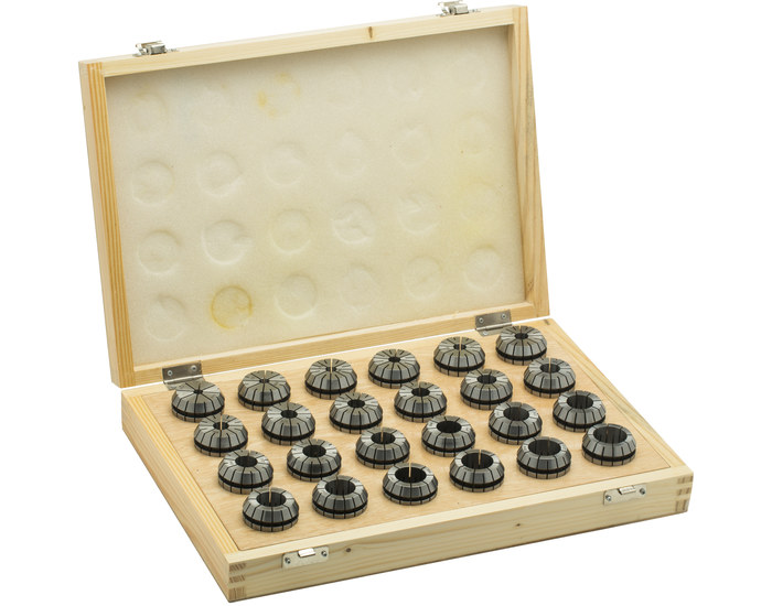 Picture of Parlec ER40-S024 Collet ER40 Set .2812"-1.0000"(24Pieces)