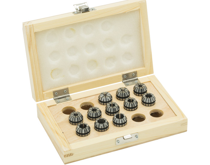 Picture of Parlec ERS20-S011 Collet ER20 Sealed Set Metal Seal 5/32 - 1/2"