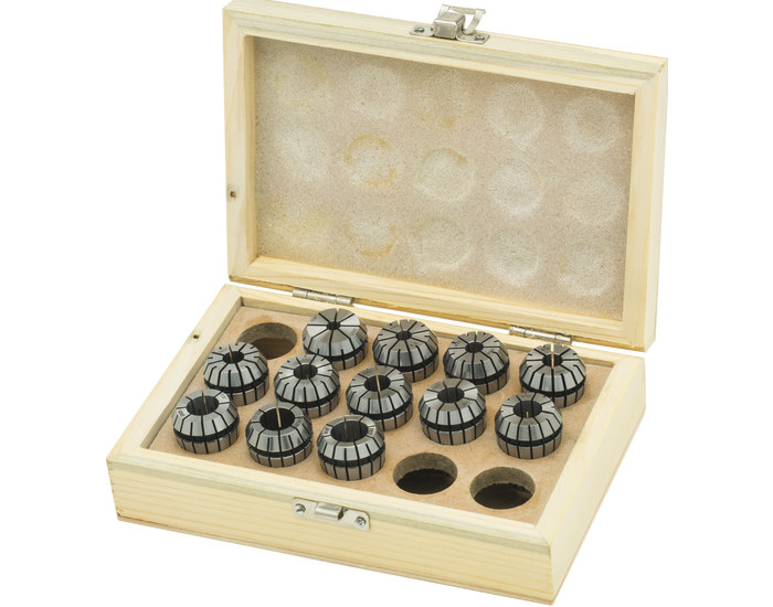 Picture of Parlec ERS25-S013 Collet ER25 Sealed Set Metal Seal 4-16mm(13Pieces)