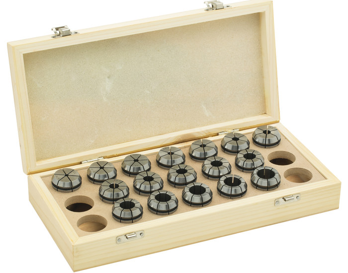 Picture of Parlec ERS32-S017 Collet ER32 Sealed Set Metal Seal 4-20mm(17Pieces)