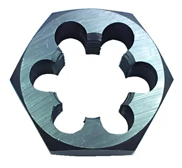 Picture of ProCut ER637258. 3/4-10 NC Carbon STL STD Thread Hex DIE Threading Die