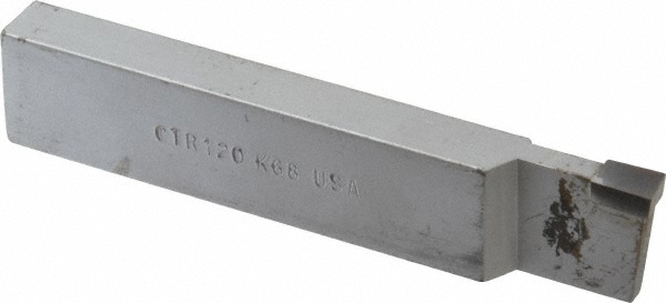 Picture of Rapidkut FE3010031 Single-Point Tool Bit: D-4, 1/4" Shank Height, 1/4" Shank Width, Micrograin Solid Carbide Tip, Neutral. 1/64" Nose Radius, 2" Oal