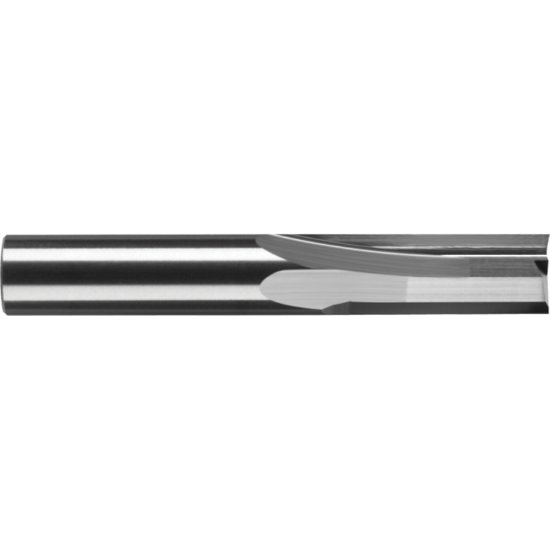 Picture of RobbJack GTS-201-08 Dia 1/4 SH 0.2500 LOC 0.7500 OAL2.50 End Mill Standard Flute Variable Helix Carbide Uncoated Single End Square Sharp