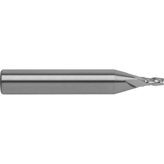 Picture of RobbJack T12-403-16-C Dia 1/2 SH 0.50 LOC 0.6250 OAL3.00 End Mill Standard Flute Standard Helix Carbide TiCN Single End Square Sharp