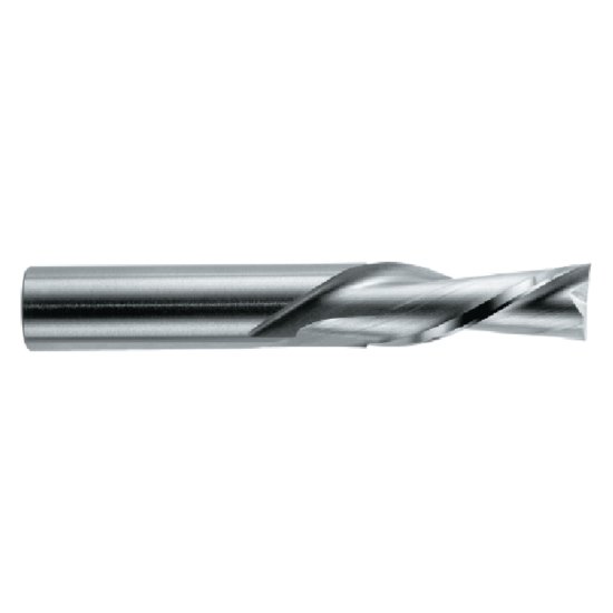 Picture of RobbJack WD1-201-12-DLC Dia 3/8 SH 0.3750 LOC 0.6250 OAL2.00 End Mill Standard Flute Standard Helix Carbide DLC Single End Square Sharp