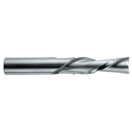 Picture of RobbJack WD1-203-24 Dia 3/4 SH 0.7500 LOC 2.1875 OAL5.2500 End Mill Standard Flute Standard Helix Carbide Uncoated Single End Square Sharp