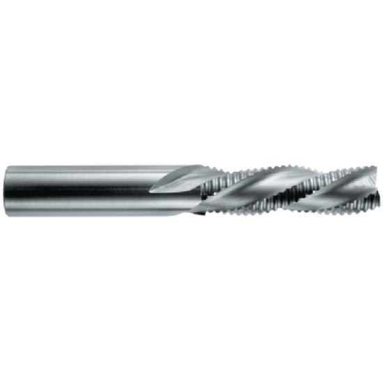 Picture of RobbJack WRD-301-16 Dia 1/2 SH 0.50 LOC 1.50 OAL3.50 End Mill Carbide Uncoated Single End Square Sharp