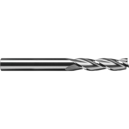 Picture of RobbJack WTL-303-10-DLC Dia 5/16 SH 0.3125 LOC 1.3750 OAL3.00 End Mill Standard Flute Standard Helix Carbide DLC Single End Square Sharp